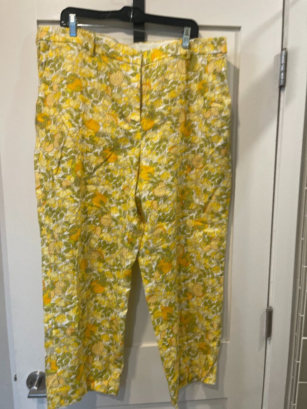 Women's J. Crew Citrus Linem Pants Sz 18 New w/Tags